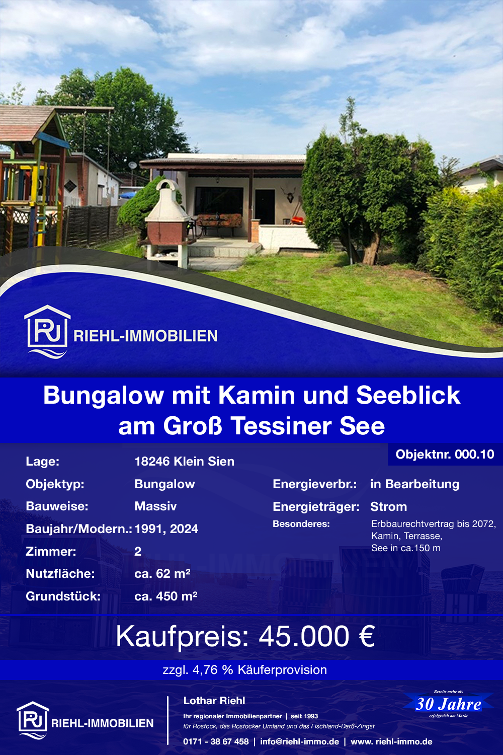 Immobilie kaufen am Gross Tessiner See