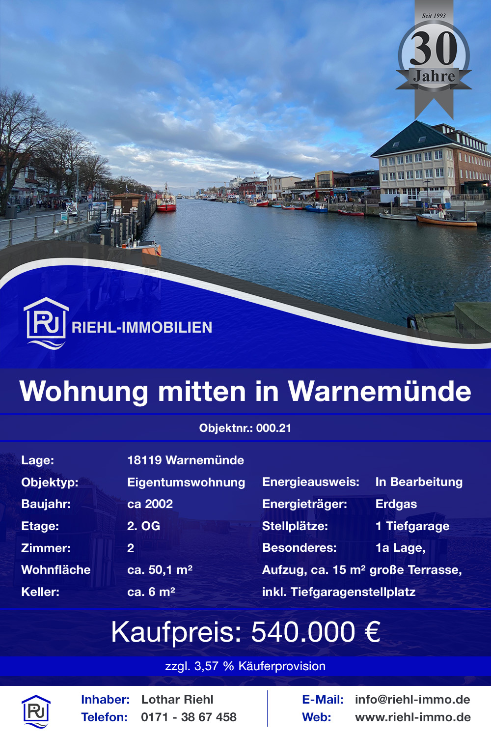 Immobilie kaufen in Rostock Warnemünde - Wohnen am Meer an der Ostsee