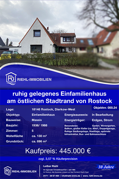 Haus in Marlow kaufen, Immobilie in Marlow kaufen